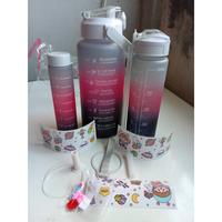 Gambar JUAL BOTOL MINUM VIRAL BOTOL BERANAK 3IN1 BOTOL DOFF FREE SEDOTAN dari Bubun id undefined 2 Tokopedia