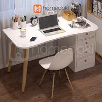 Gambar Homedoki Meja Belajar Minimalis/ Meja Komputer/ Meja Kantor/ Meja kayu - Normal dari Homedoki Medan Store undefined 3 Tokopedia