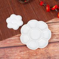 Gambar SL 1pc ceramic artist art supplies pigment tray watercolor goua dari Seamless Laris undefined 4 Tokopedia