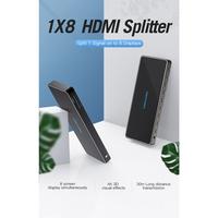 Gambar VENTION HDMI SPLITTER (1 in 8 Out) Screen Duplicate 4K@30Hz - AFMB0 dari Techno Computer Bali undefined 2 Tokopedia