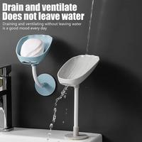 Gambar New Leaf Shape Soap Box Drain Soap Holder Box Bathroom Accessories dari Rasihcloth undefined 2 Tokopedia