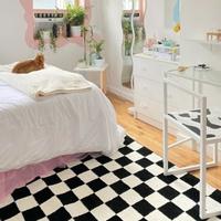Gambar BTS-981 PO) checkered rug - karpet motif kotak dari Baitun store undefined 1 Tokopedia
