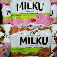 Gambar Milku Susu UHT 1 ctn isi 12 pcs rasa coklat dan stoberi dari RITANOVITAYANTI undefined 1 Tokopedia