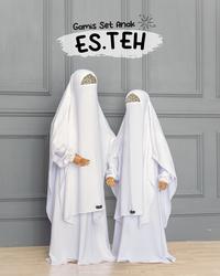 Gambar Gamis Set Anak Es.Teh Abaya Issey Miyake - White, Gamis 60/75, FK 55/70 dari langitbirucorp undefined 1 Tokopedia