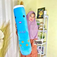 Gambar GULING XL BONEKA BOBA SIZE JUMBO BESAR TINGGI 95CM KAIN HALUS - Pink dari mitrashop66 undefined 2 Tokopedia