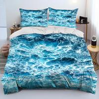 Gambar 3D Ocean Seawater Beach Sea Water Comforter Bedding Set,Duvet Cover dari sesai undefined 3 Tokopedia