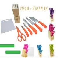 Gambar Produk [PISAU SET BERDIRI 8IN1] PISAU SET 8PCS TEMPAT KAYU PISAU dari cijgu undefined 2 Tokopedia