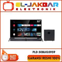 Gambar POLYTRON TV 50 INCH PLD 50BUG5959 UHD 4K ANDROID CINEMAX SOUNDBAR dari EL-JAKBAR ELEKTRONIK undefined 1 Tokopedia