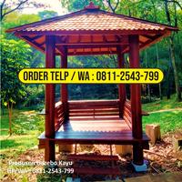 Gambar WA O8II-2543-799, Gazebo Kayu Bandung dari Rumah Kayu Minimalis undefined 5 Tokopedia