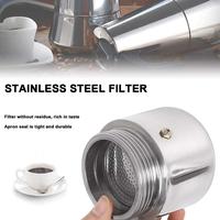 Gambar One Two Cups Moka Pot Stovetop Filter Espresso Coffee Maker - Z21 - 450ml 9 Cup dari Buzper Official undefined 3 Tokopedia