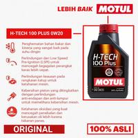 Gambar Oli Motul H-Tech 100 Plus Sae 0W20 (1L) - Original - Extra Packaging dari TOKO CANTIK HELM undefined 1 Tokopedia