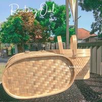Gambar DEA_ART47 Rantang Oval - Wadah Makanan - Rantang Bambu dari DEA_ART undefined 2 Tokopedia