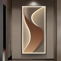 Gambar Modern Art Luminous Interior Painting LED Wall Lamp For Living Room - A dari LAKUOLaris. id undefined 3 Tokopedia