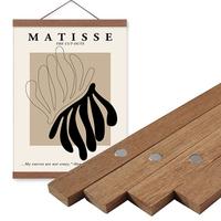 Gambar KS Magnetic Wooden Picture Hanger Frames Poster Photos Wall Art dari Know Simetris undefined 4 Tokopedia