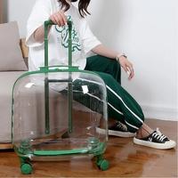 Gambar Outdoor Travel Cat Carriers Clear Trolley Strollers Stroller Space dari Matilda Market undefined 4 Tokopedia