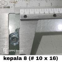 Gambar skrup / sekrup BAJA RINGAN 10 x 16 / BAJA RINGAN MURAH / SKRUP BAJA dari vadikpedia34 undefined 4 Tokopedia