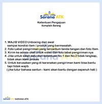 Gambar Kertas HVS Putih Ukuran A4 100 lembar - Paket Hemat dari Sarana ATK undefined 5 Tokopedia