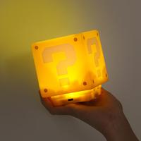 Gambar AP77 Super Mario Lampu Sentuh LED USB Charging Tanda Tanya Night Light dari alvin8 elektronik undefined 1 Tokopedia
