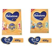 Gambar Bebelove 1 & 2 400 gram susu nutrisi lengkap bayi 0-12 bulan & 6-12 - 400gr (0-6) dari mom&amp;babystore2 undefined 1 Tokopedia