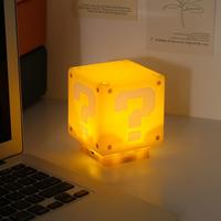 Gambar AP77 Super Mario Lampu Sentuh LED USB Charging Tanda Tanya Night Light dari alvin8 elektronik undefined 3 Tokopedia