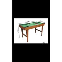 Gambar "Jual Meja BILLIARD mini pool 120 cm table snooker - HADIAH anak - dari Hilmi Store Uw undefined 2 Tokopedia