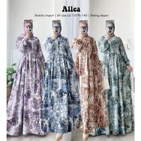 Gambar MURAH Ilya Fs - Promo Gamis Bahan Shakila Termurah Ld 110 Busui Baju M dari balletusa undefined 1 Tokopedia
