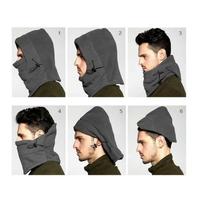 Gambar topi Kupluk Masker Balaclava Multifungsi Ninja Kupluk Polar 6 in 1 - krem dari hsusani undefined 4 Tokopedia