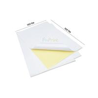 Gambar Kertas Stiker HVS A6 isi 100 Label 10.5cm x 14.8cm Inkjet Laserjet dari FixPrint Indonesia undefined 4 Tokopedia