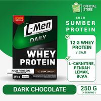 Gambar Produk L-Men Whey Daily Dark Chocolate 250 gram - Suplemen Tinggi Whey dari AMIN019I3NNXOW01IW undefined 2 Tokopedia