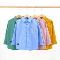 Gambar Baju Hem Kemeja Lengan Panjang Anak Laki Cowok Linen Motif Beruang - Ungu, Size 4 dari Belvin Grosir Baju Anak undefined 1 Tokopedia