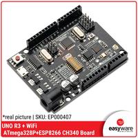Gambar PALING MURAH UNO R3 WIFI ESP8266 CH340G ARDUINO UNO R3 WIFI BOARD dari cvkhdss undefined 2 Tokopedia