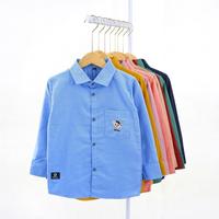 Gambar Baju Hem Kemeja Lengan Panjang Anak Laki Cowok Linen Motif Beruang - Ungu, Size 4 dari Belvin Grosir Baju Anak undefined 3 Tokopedia
