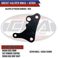 Gambar Breket Kaliper NMAX Kaliper NISSIN SAMURAI 2 Piston - Depan Nmax Uk 230mm dari GG Varian Motor undefined 1 Tokopedia