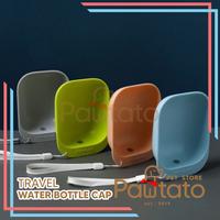 Gambar Tempat Minum Travel Anjing Water Bowl Puppy Dog Stroll Walk Botol Air dari Queensaturday undefined 3 Tokopedia