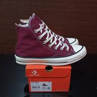 Gambar (Cod) Converse 70S Hi Burgundy Maroon 100% Original Bnib dari CONVERSE INDONESIA OFFICIAL undefined 2 Tokopedia