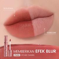 Gambar FOCALLURE Pro-blur Velvet Lipstick Lightweight  Melembapkan - FA L15 - OR01 dari queenbee kosmetik undefined 2 Tokopedia