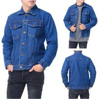 Gambar Jaket Jea /Jaket Denim Pria Lengan Panjang M/L/XL/XXL/XXXL dari Hadid_Store Id undefined 4 Tokopedia