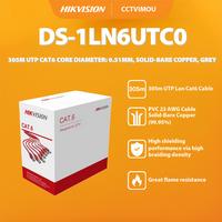 Gambar HIKVISION DS-1LN6UTC0 305M UTP CAT6 0.51MM, SOLID-BARE COPPER, GREY dari CCTVIMOU undefined 1 Tokopedia