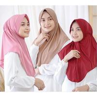 Gambar PROOOOOMO!! Hijab Instan Jilbab Serut Adiba Jokowi Polos Pet Antem - Putih dari pandowo-5 undefined 1 Tokopedia
