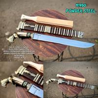 Gambar GOLOK PISAU SEMBELIH SUPER TAJAM BAJA M390 40 CM PREMIUM dari Super Katana Id_NEW undefined 1 Tokopedia