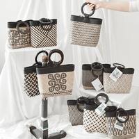 Gambar Tas Rotan Wanita Handbag | Lawangan HANDEP | Anyaman Tangan 100% Handmade - Swagei, Hitam dari Handep Haruei undefined 5 Tokopedia