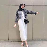 Gambar [Ready] INNER DRESS RUFFLE dari Mine Store id undefined 3 Tokopedia