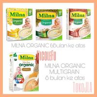 Gambar :: MILNA Bubur Bayi Organic 6+ / Multrain 8+ 120gr dari ahmadalvian1245 undefined 1 Tokopedia