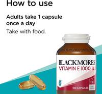 Gambar Blackmores Bio E 250 IU  Vitamin E Kecantikan Kulit dan Kesuburan dari FREINS_SHOP undefined 5 Tokopedia