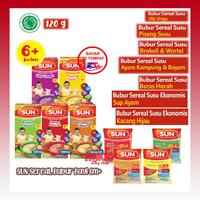 Gambar :: SUN Bubur Sereal MPASI 120 gr Susu Beras Merah /Kacang Hijau / Sup dari ahmadalvian1245 undefined 1 Tokopedia