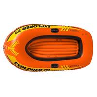 Gambar Intex Rubber Boat Explorer 200 Boating Rekreasi Bermain Kapal Perahu dari Laba Laba Emas undefined 3 Tokopedia
