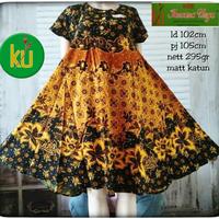 Gambar PLz Daster Batik Kencana Ungu Jumbo Klok Payung Ld 110 Daster Busui dari albaisriyantotoko undefined 2 Tokopedia