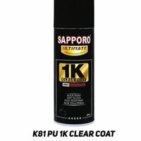 Gambar cat semprot sapporo ultimate 400ml K81 PU 1K clear coat murah dari agusi storee undefined 1 Tokopedia