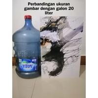 Gambar Lukisan Abstract dekorasi dinding ukuran A3, hiasan dinding aesthetic - a8 dari Rahardjoe Design undefined 2 Tokopedia
