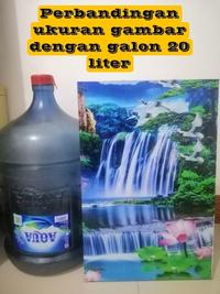 Gambar Hiasan Dinding Gambar Pemandangan Ukuran 47X31 Dekorasi Foto Bingkai - 1 dari Rahardjoe Design undefined 3 Tokopedia